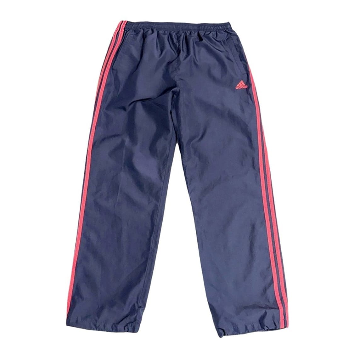 ADIDAS 네이비레드 와이드 트랙팬츠 S 상품이미지1