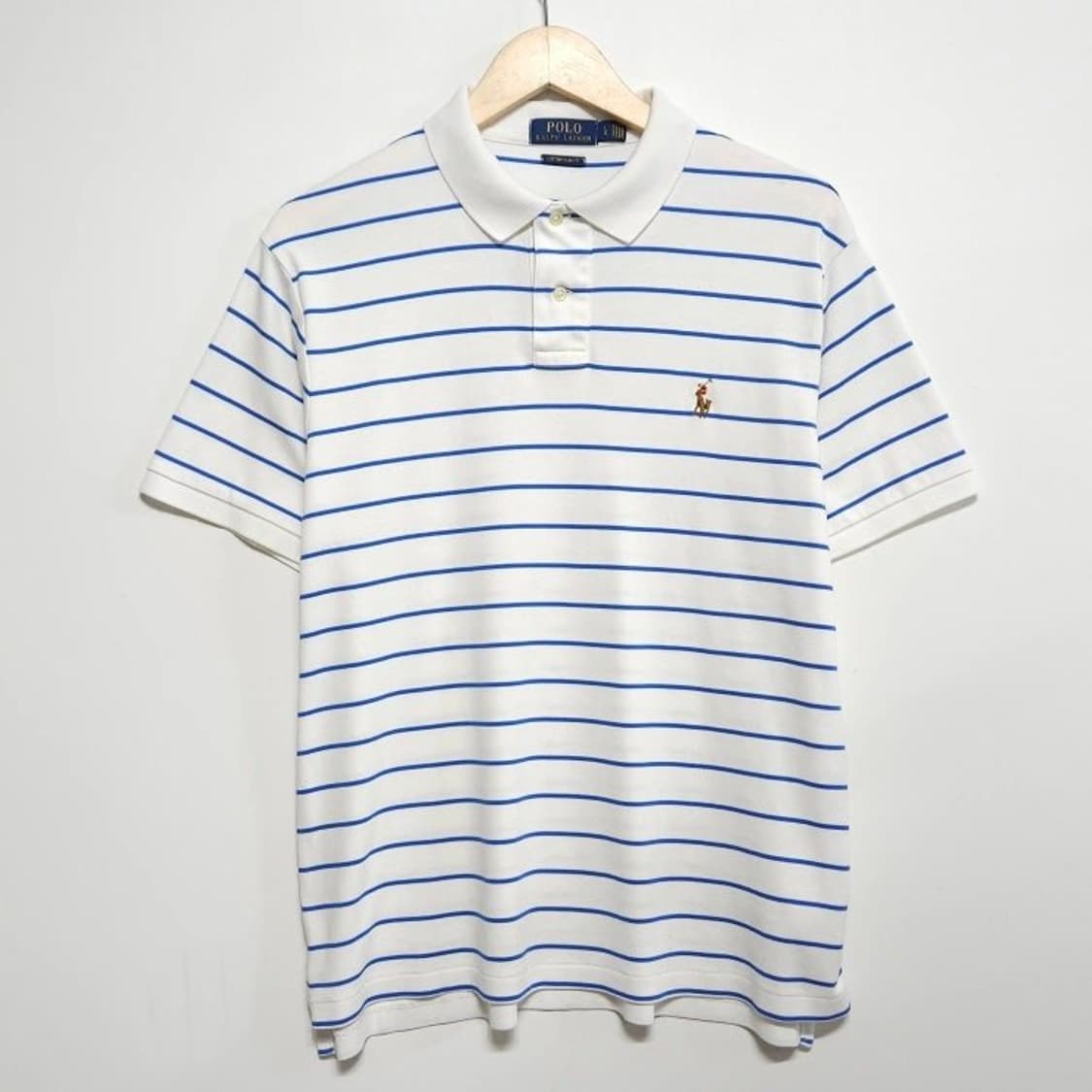 105 POLO 폴로 랄프로렌 반팔 카라티 커스텀슬림핏 상품이미지1