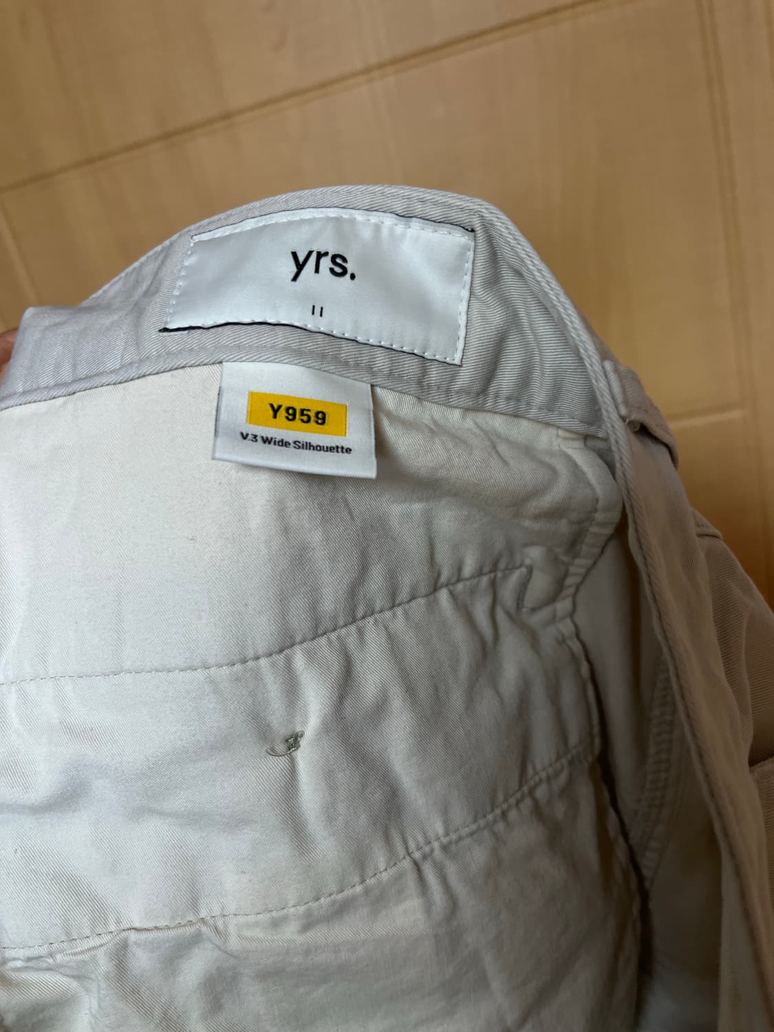 [M] 이얼즈어고 y959 ivory 원턱치노 상품이미지6