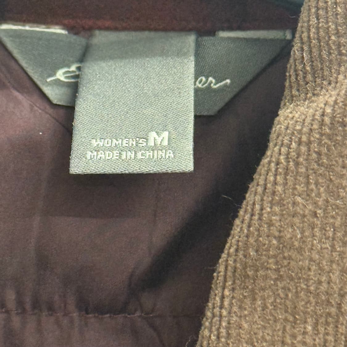 에디바우어 코듀로이 셔츠 자켓 (M) 상품이미지2