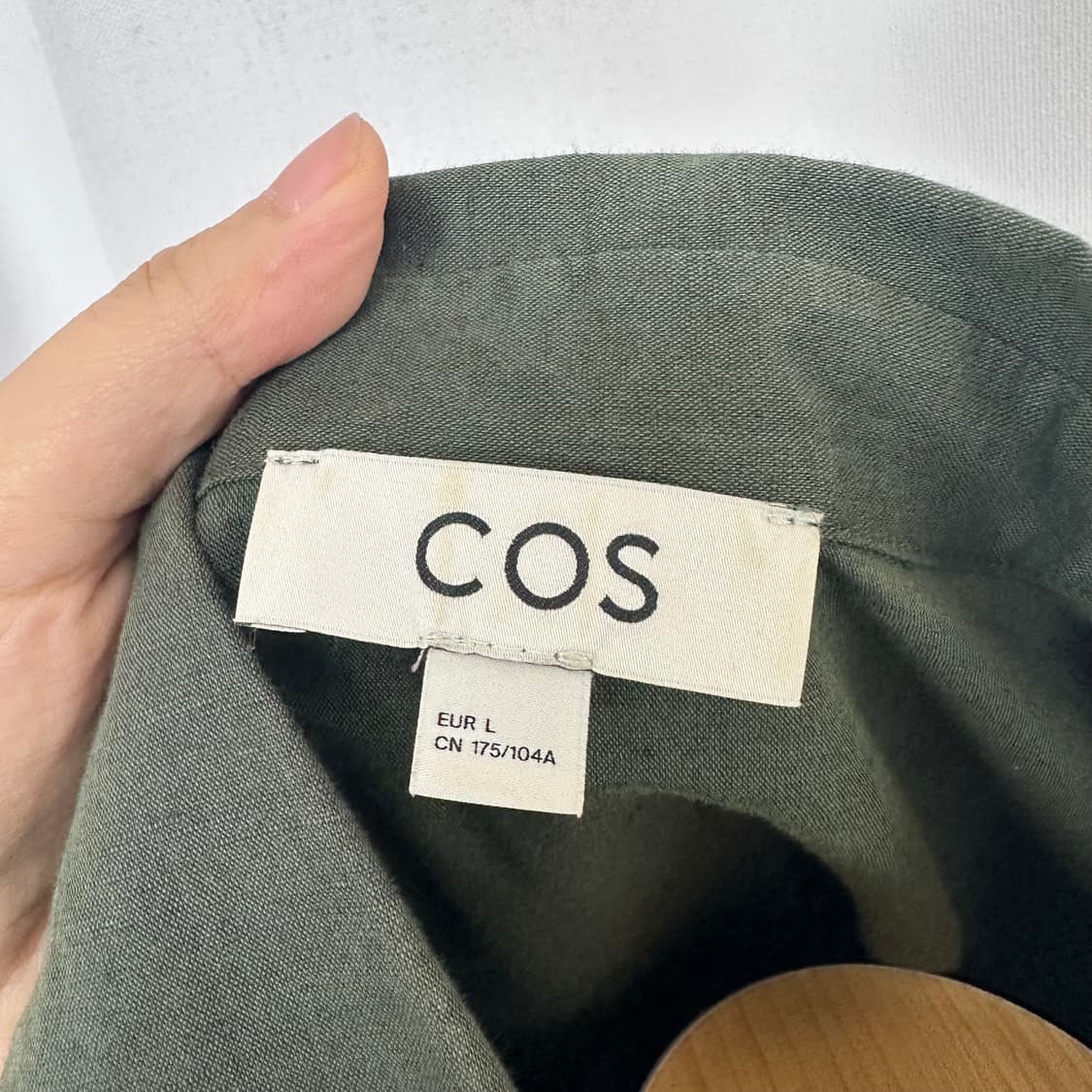 COS 코스 여자 린넨 반팔 남방 셔츠 L 상품이미지6