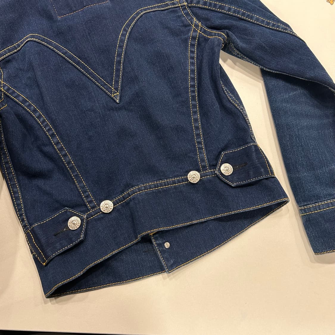 [S] 리바이스 타입 1 데님 트러커 자켓 블루 상품이미지7