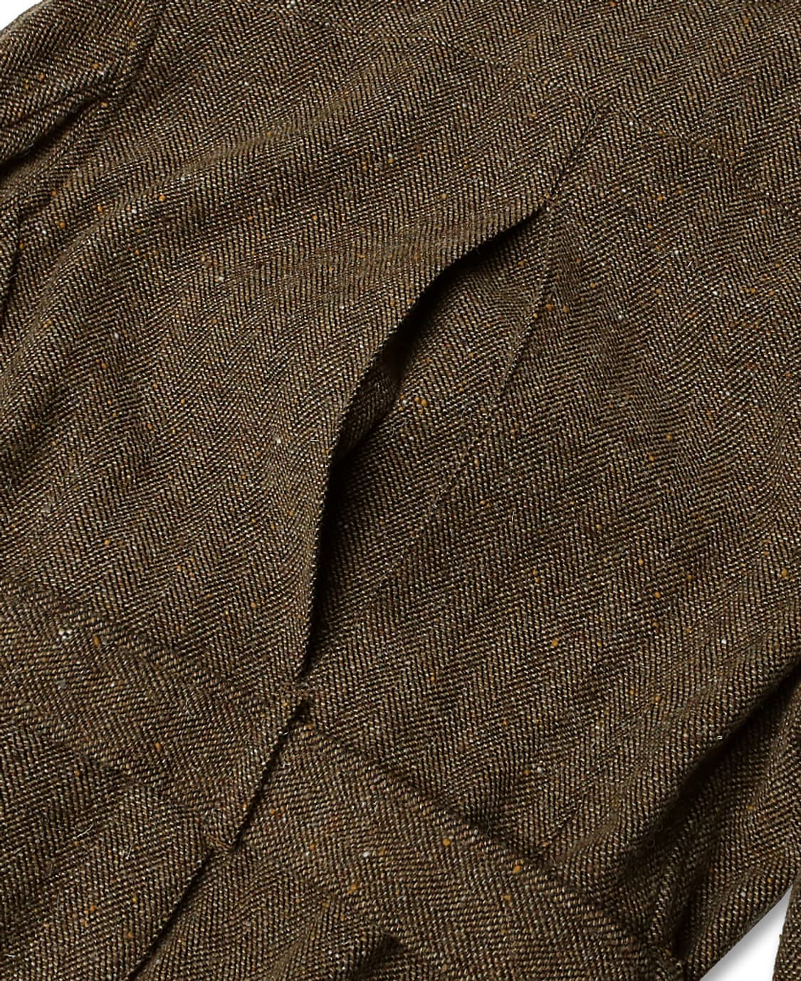 빔즈 플러스 [Beams +] 울 플랙스 헤링본 벨티드 사파리 자켓 상품이미지8