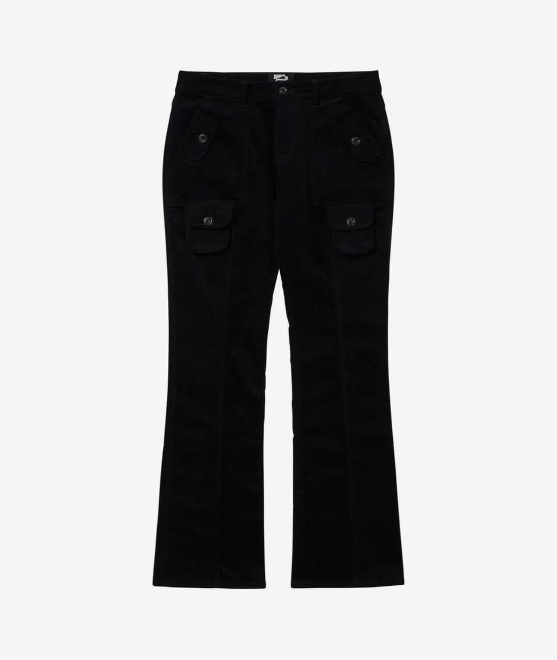 웰빙익스프레스 Pocket Bootscut Pants Black 상품이미지2