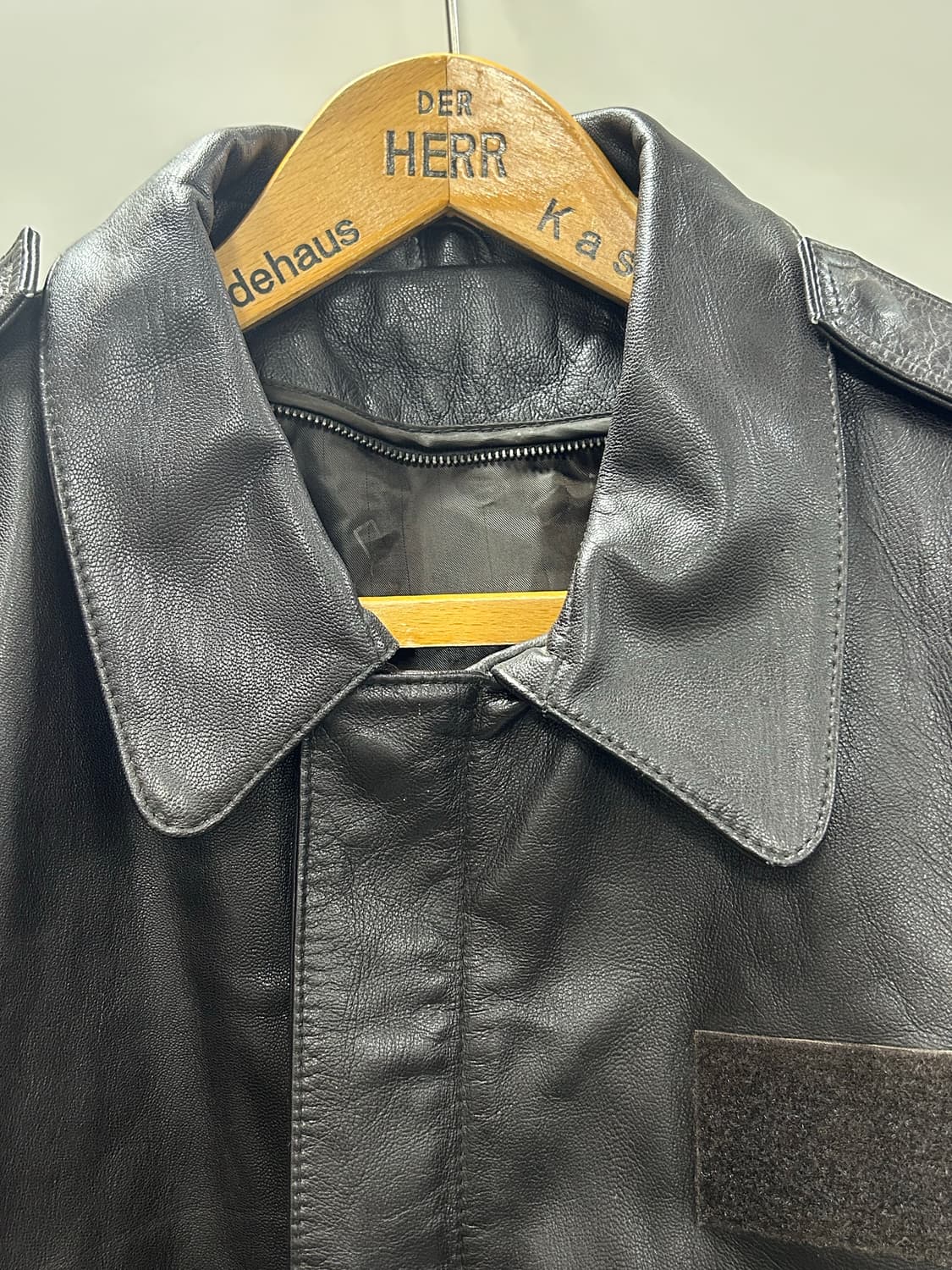 플라이트 가죽 자켓 상품이미지2