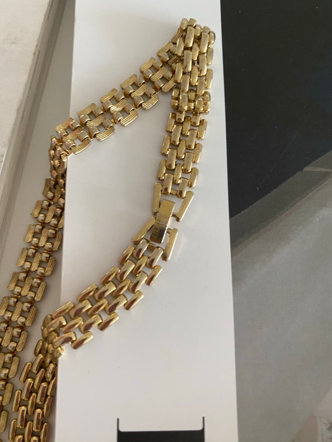 일본 골드 체인 목걸이 빈티지 상품이미지7