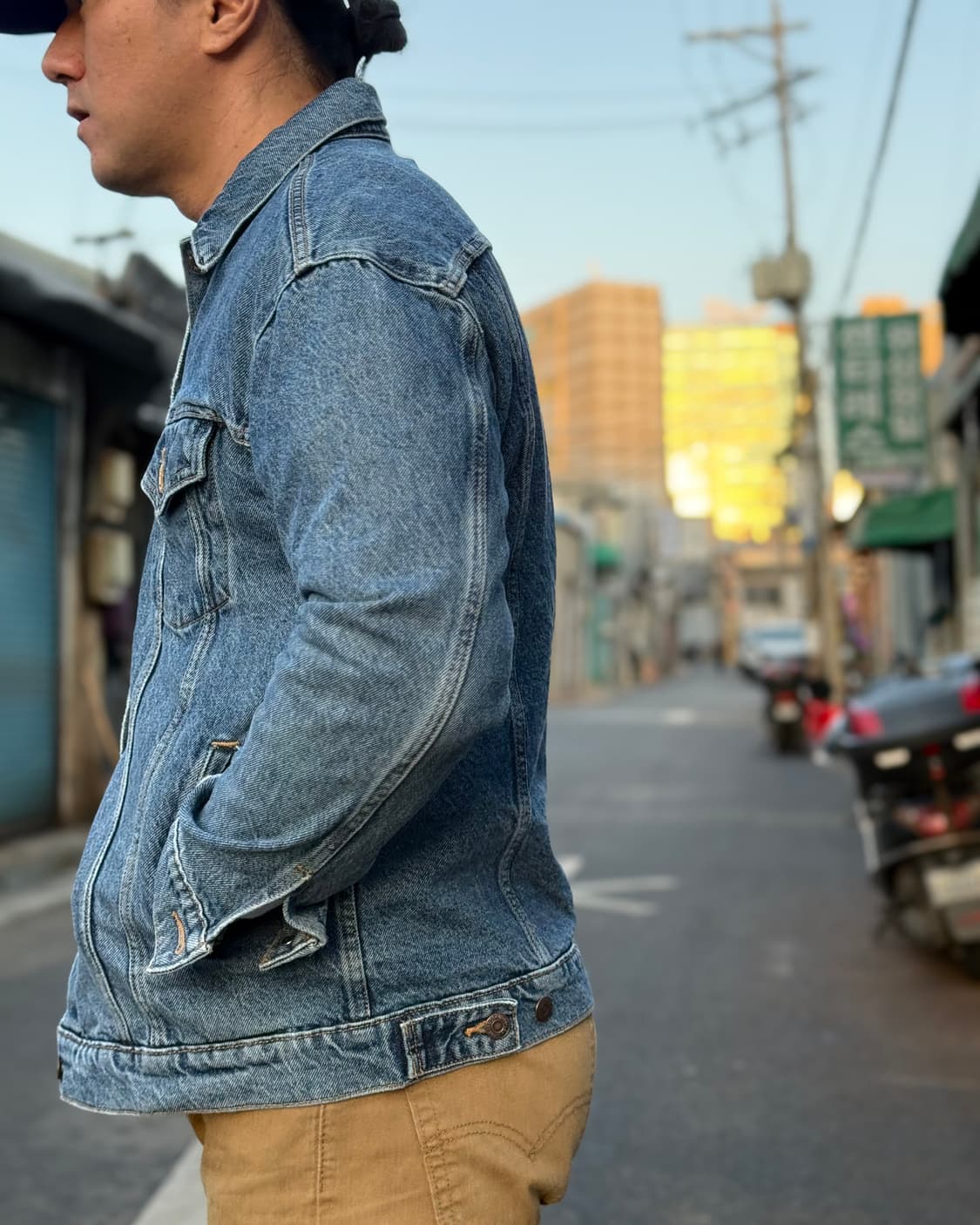 리바이스 52304 타입 3세대 데님 배기 트러커 자켓 S 상품이미지9