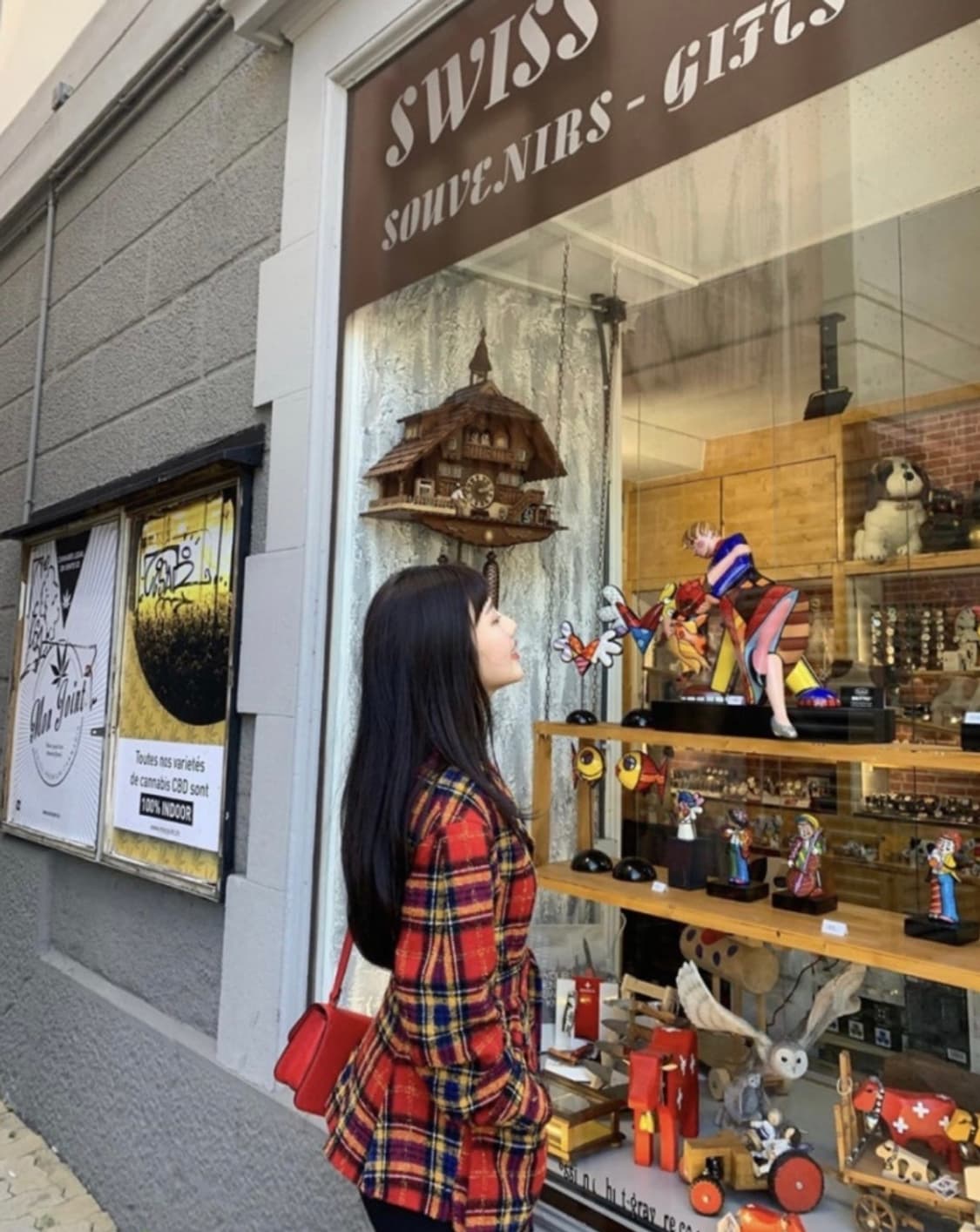 [비비안웨스트우드] 레드벨벳 조이 비비안 체크 자켓 상품이미지4