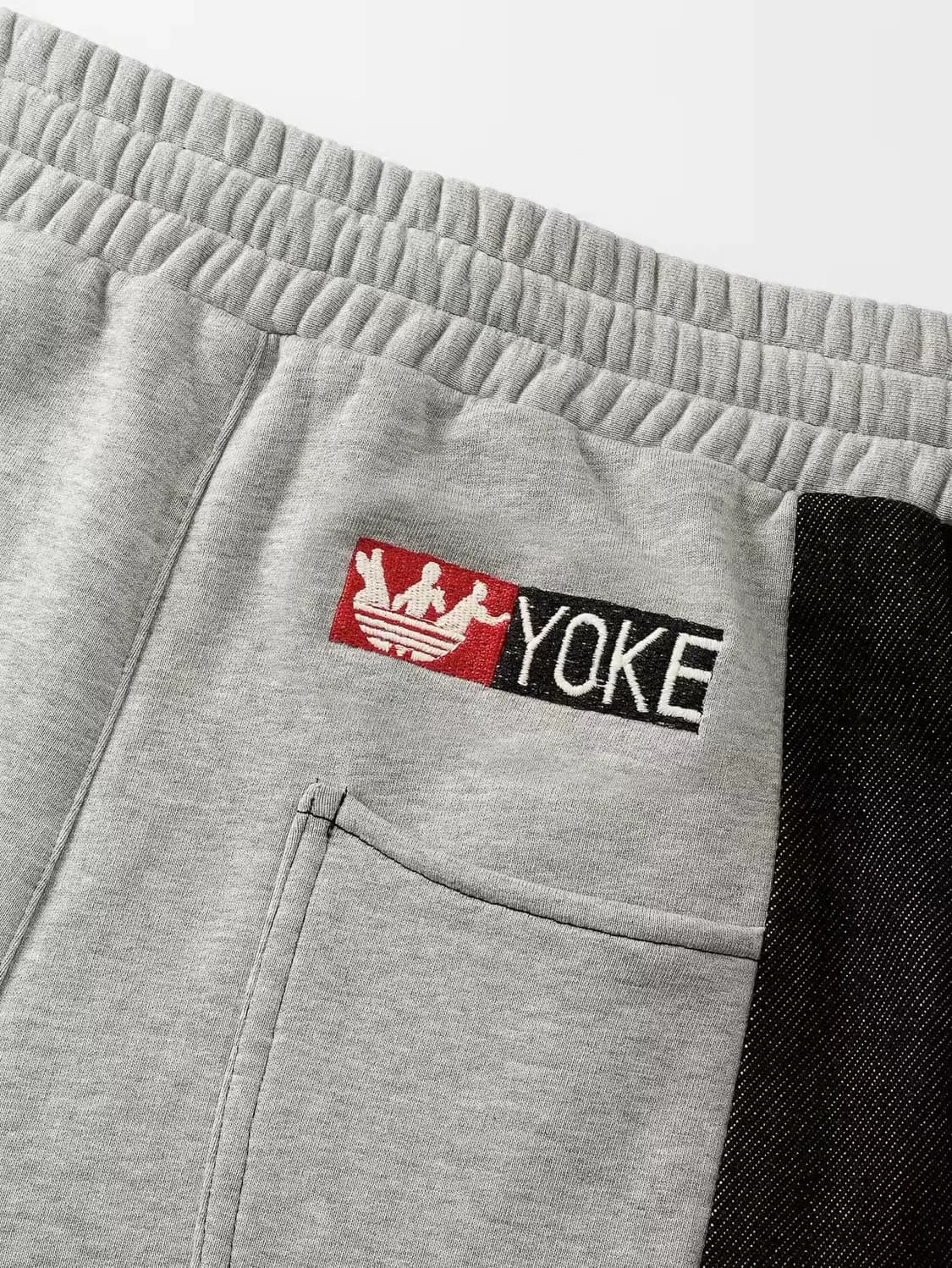 Color Block Wide Sweat Pants 상품이미지8