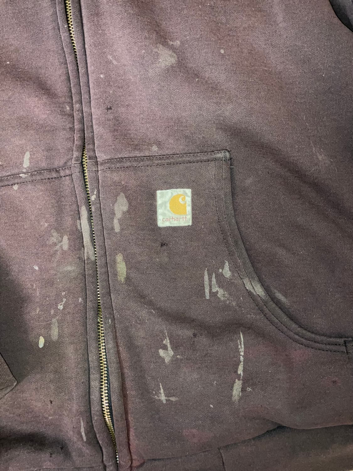 Carhartt distressed faded hoodie (칸예 착용) 상품이미지6