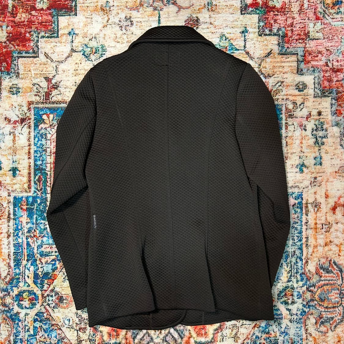 [S] 90s 아르마니 made in italy 엠보 블레이저 상품이미지2