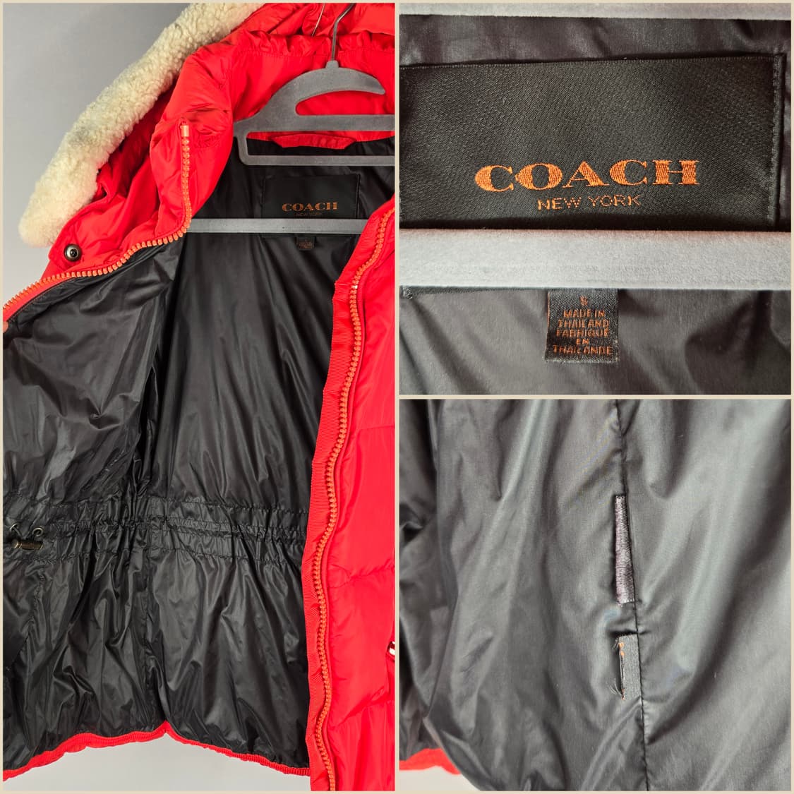 COACH 코치 S 여성 덕 다운 패딩 정품 상품이미지10