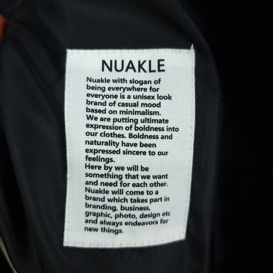 [누아클레] 투웨이 지퍼 파이핑 블루종 자켓 블랙 M19144 상품이미지9