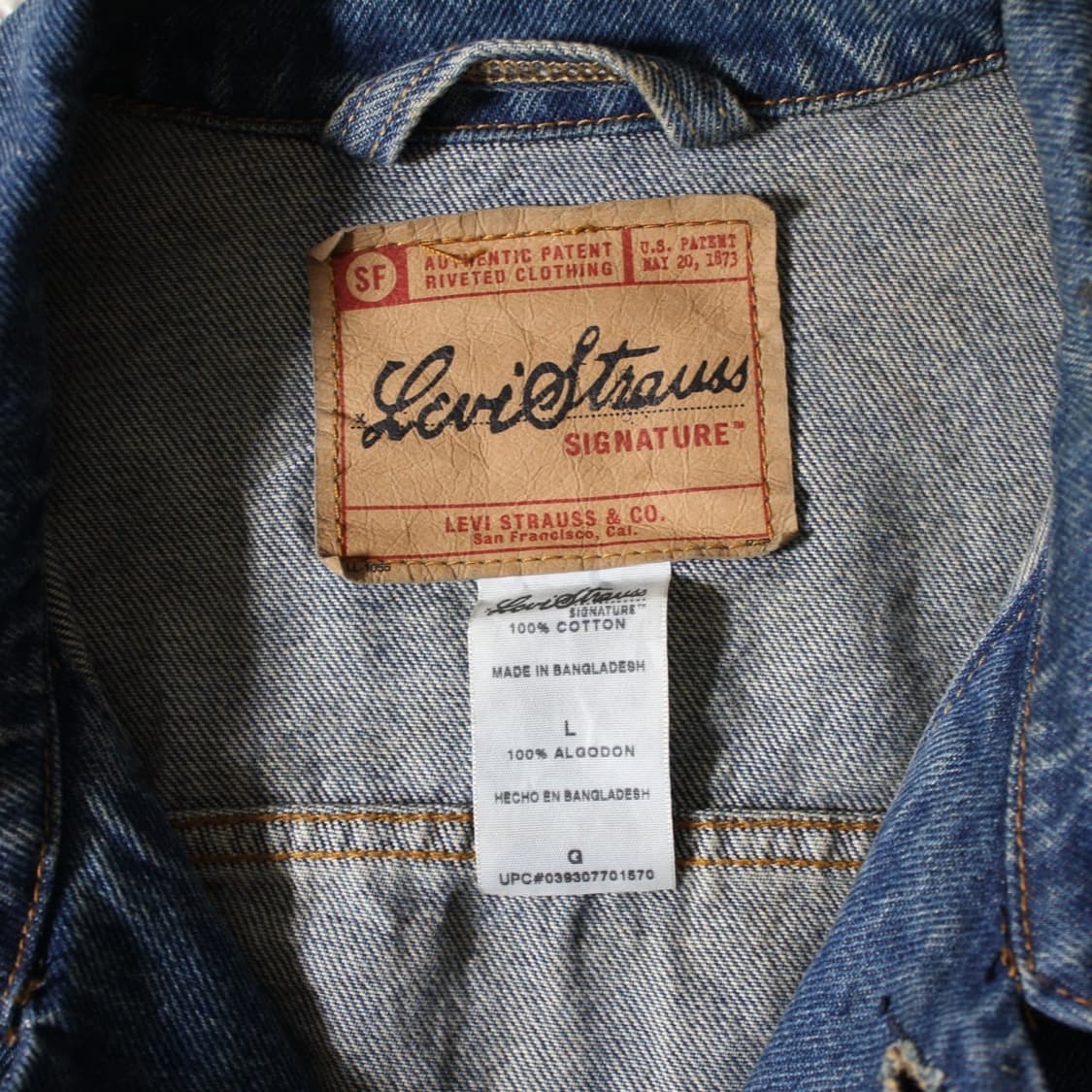 Levi’s 리바이스 Signature 데님 트러커 자켓 L026 상품이미지6