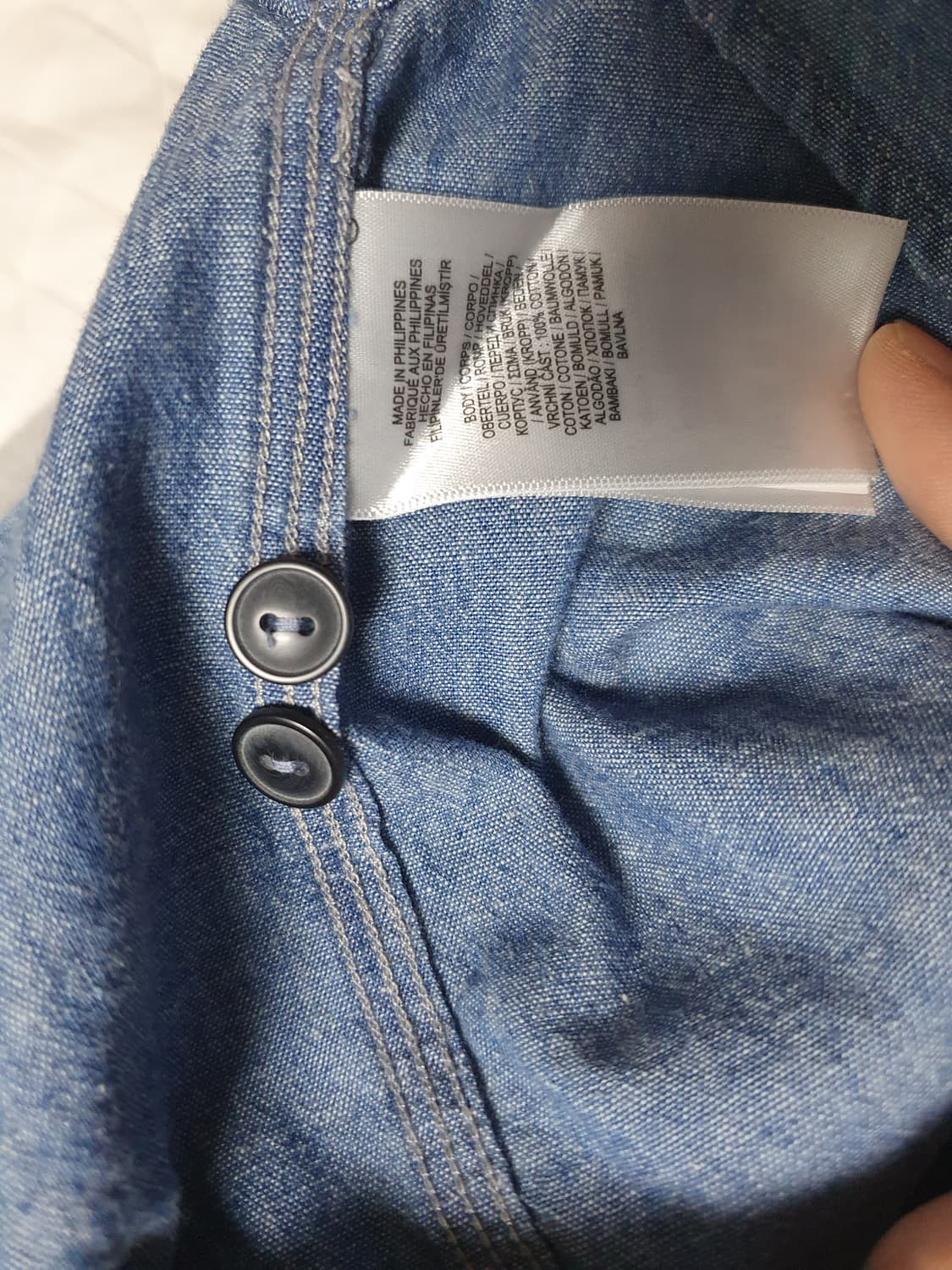 [XL] RRL 인디고 샴브레이 워크셔츠 더블알엘 상품이미지6