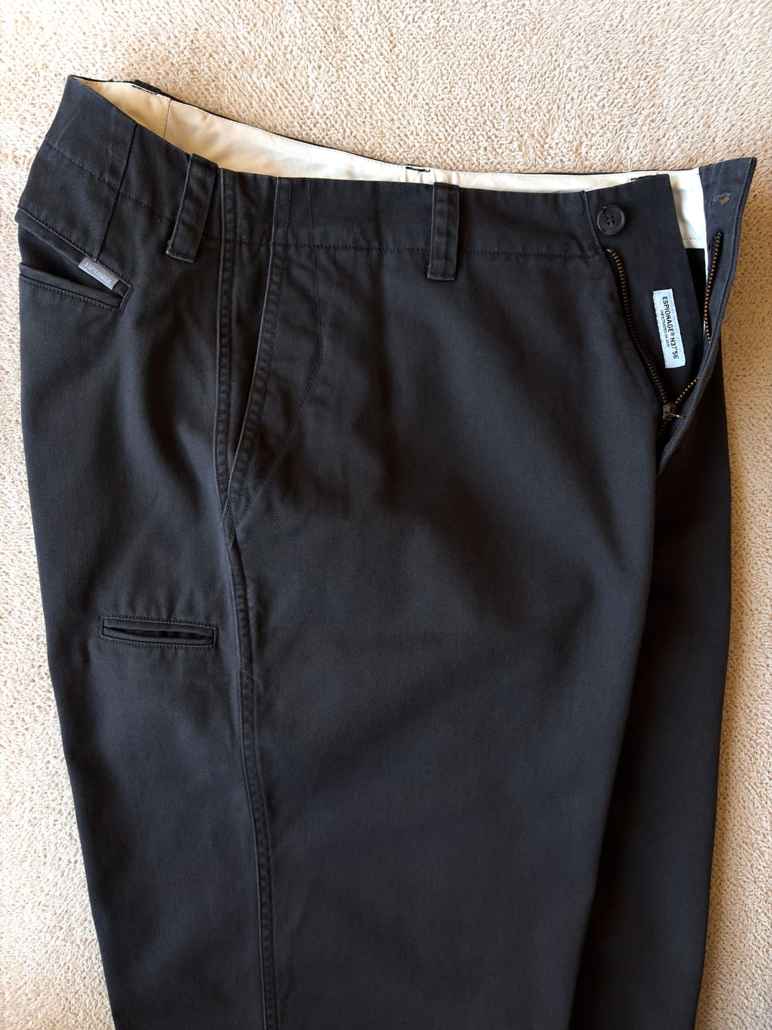 에스피오나지 와이드 오피서 치노팬츠 상품이미지1