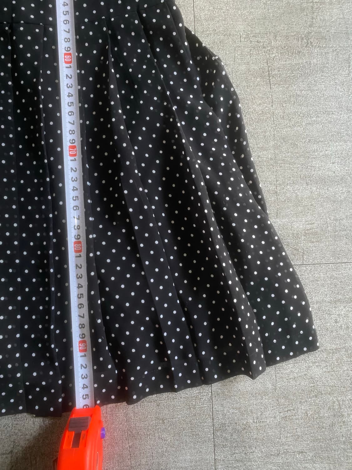 Uniqlo 유니클로 달천깔페어리 도트땡땡이 슬립플리츠원피스 상품이미지4