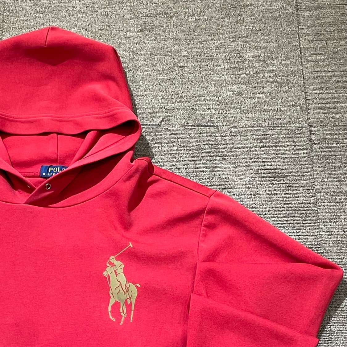 (XL) POLO 폴로 랄프로렌 프린팅 후드티 상품이미지4