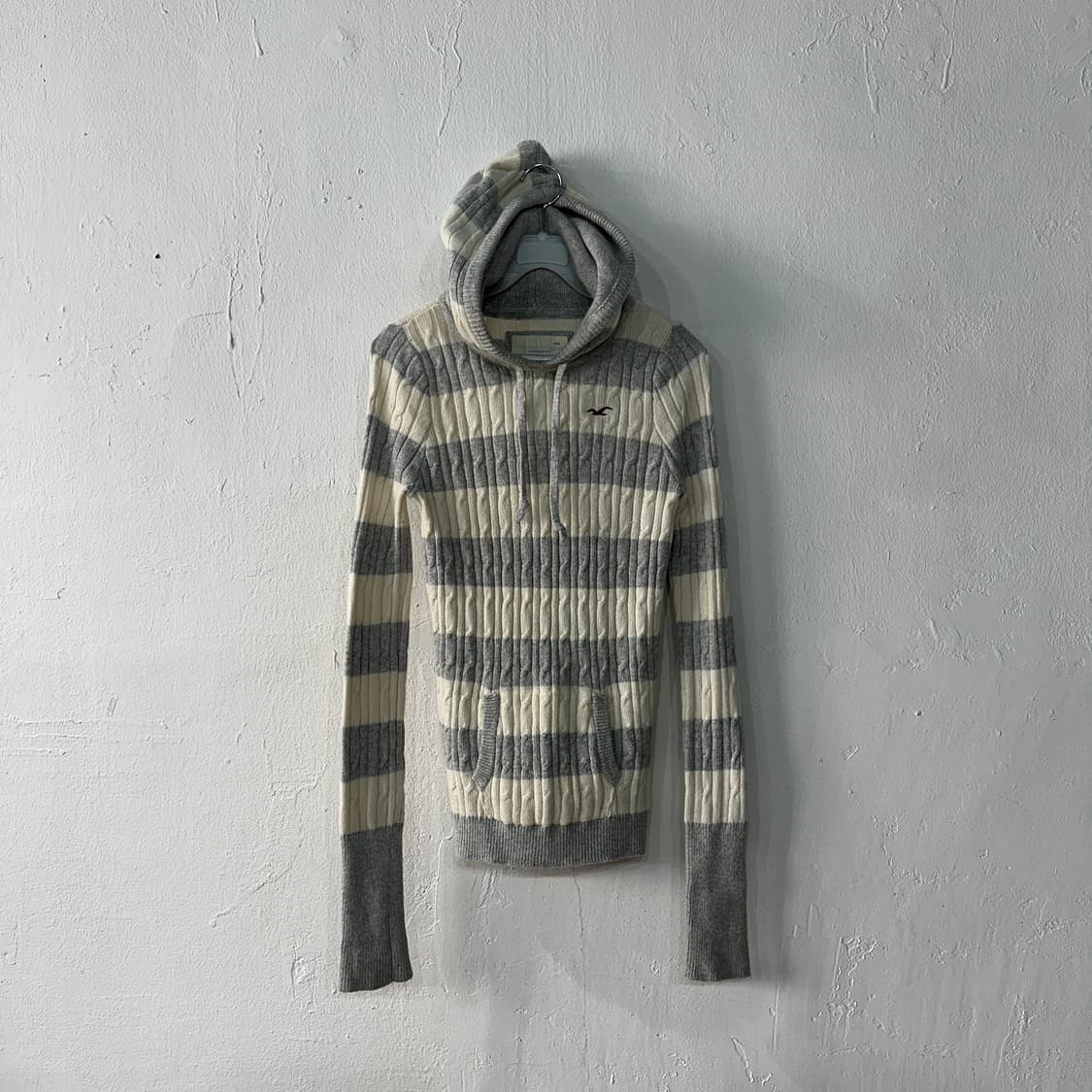 홀리스터 니트 후드티 여성 상품이미지1