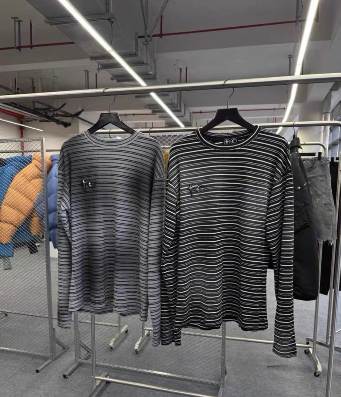 떠그클럽 25fw TC 스트라이프 긴팔 티셔츠 상품이미지3