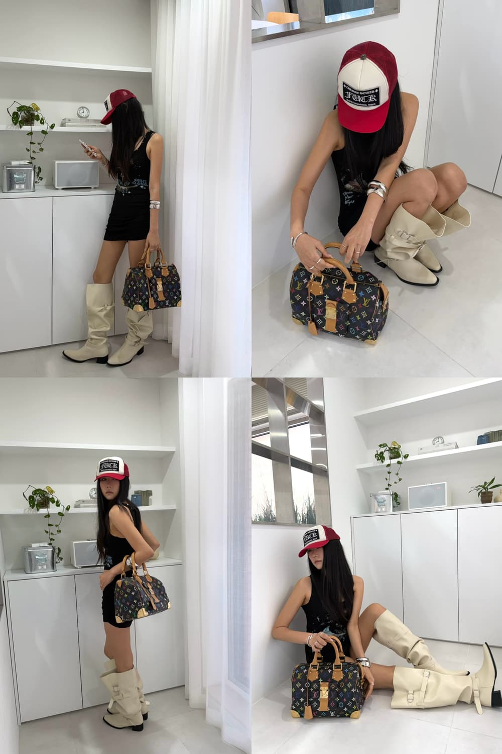 루이비통 멀티컬러 스피디백 블랙 상품이미지2