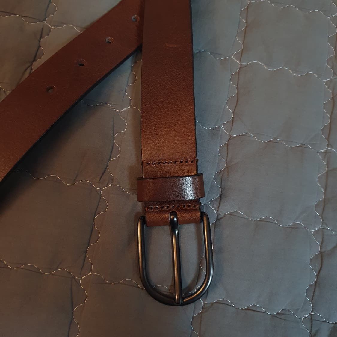 마시모두띠 브라운 나파 레더 벨트 (85) 상품이미지2