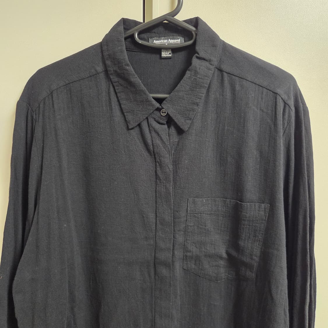 Made in USA 아메리칸 어패럴 셔츠 L(100) 상품이미지2