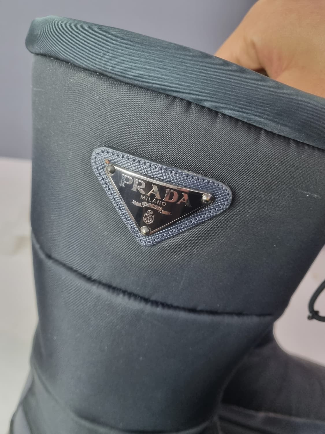 프라다 37 빈티지패딩부츠 상품이미지7