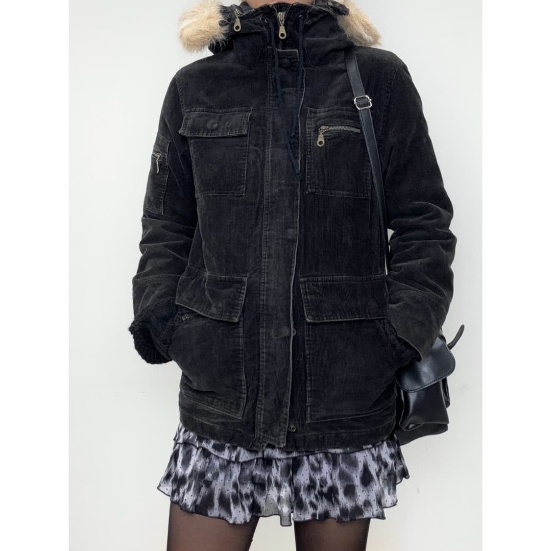 빈티지 블랙 세실맥비 코듀로이 자켓 상품이미지4