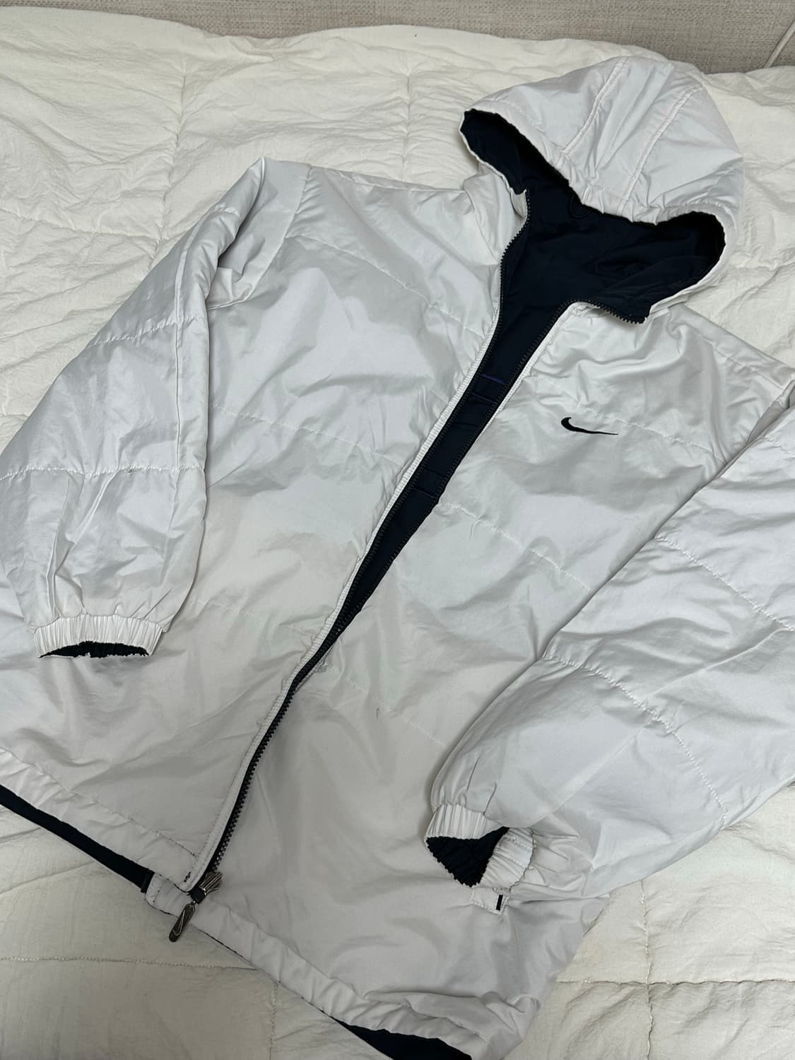00s 나이키 테니스라인 리버시블 점퍼 라지 상품이미지9