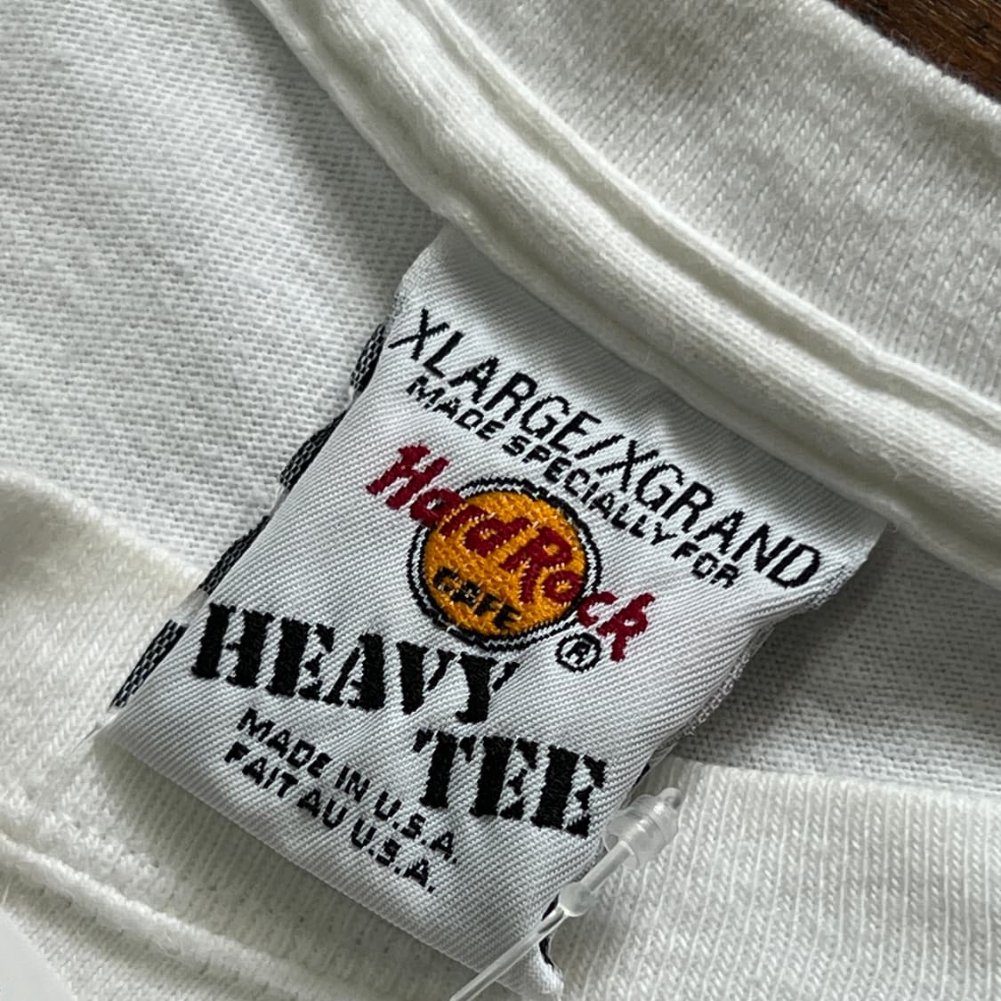 90's 하드락 카페 산후안 프린팅 반팔 티셔츠 상품이미지4