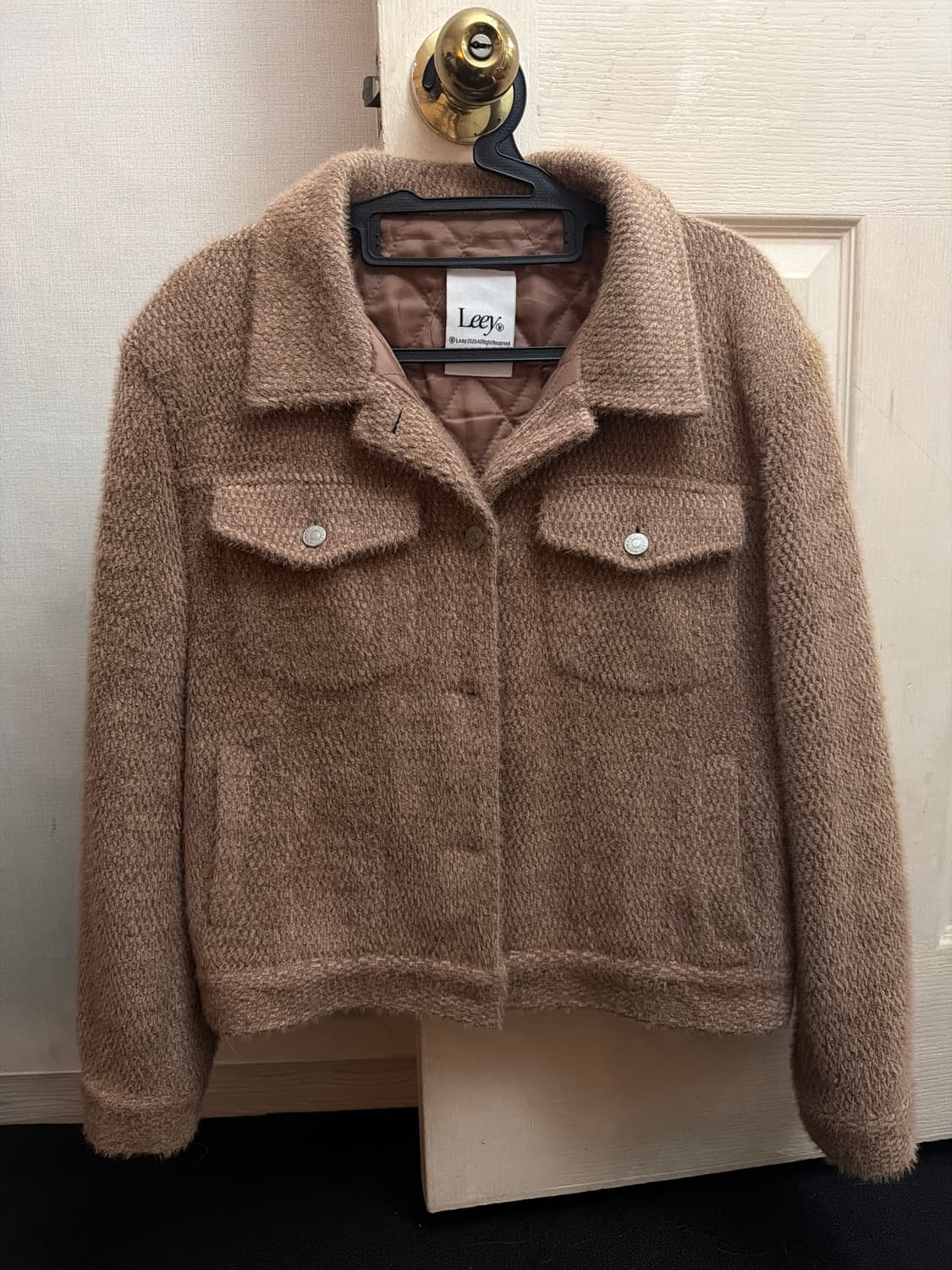 Leey 브라운 자켓 상품이미지1