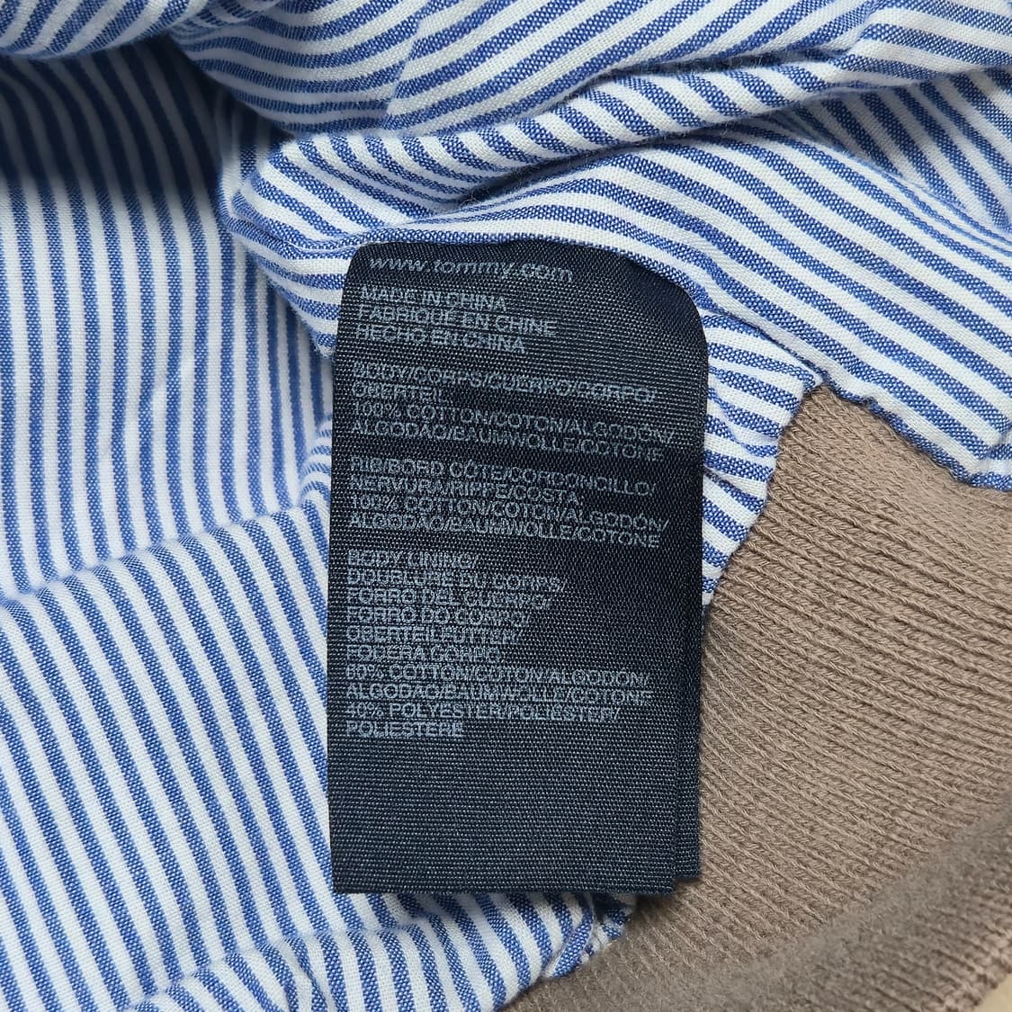 L) 타미힐피거 코튼 자켓 상품이미지6