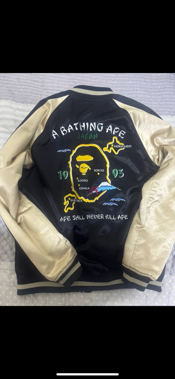 베이프 스카잔 수베니어 자켓 L사이즈 상품이미지2