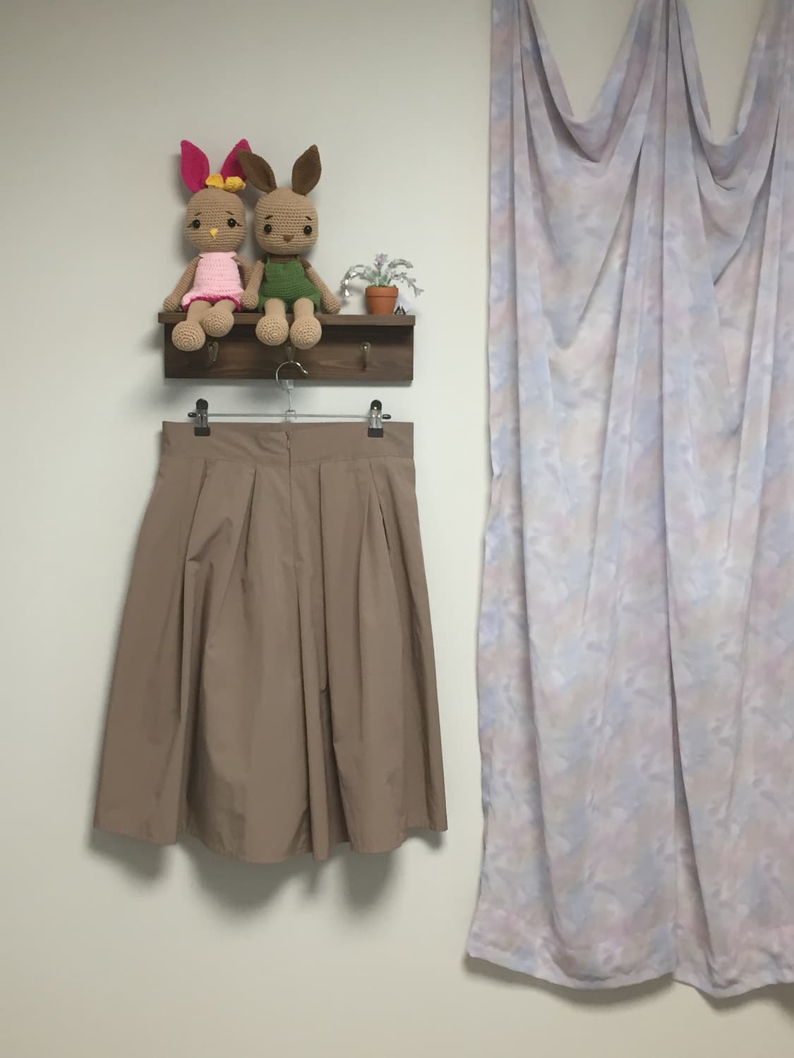 베이지 스커트 상품이미지3