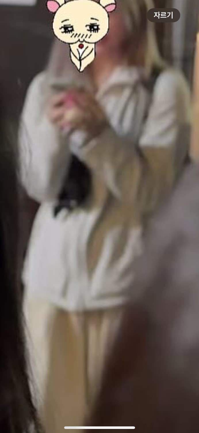 희귀)유니클로 도트 후리스 상품이미지4