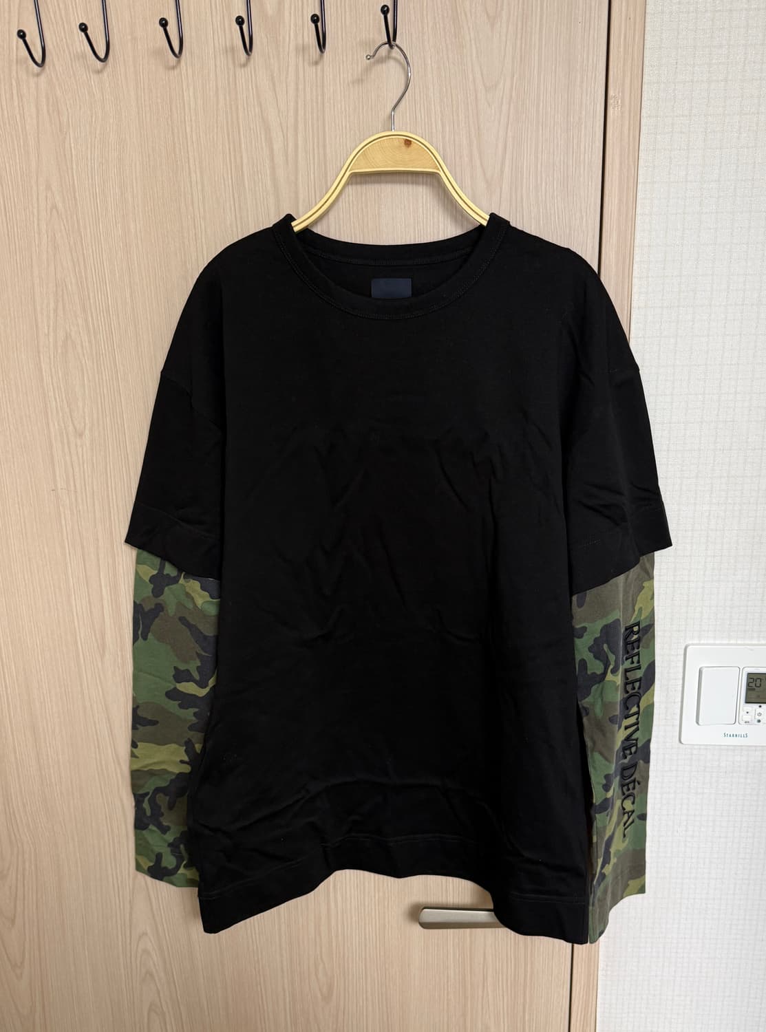 Juun.J 준지 카모 레이어드 롱슬리브 티셔츠 상품이미지3