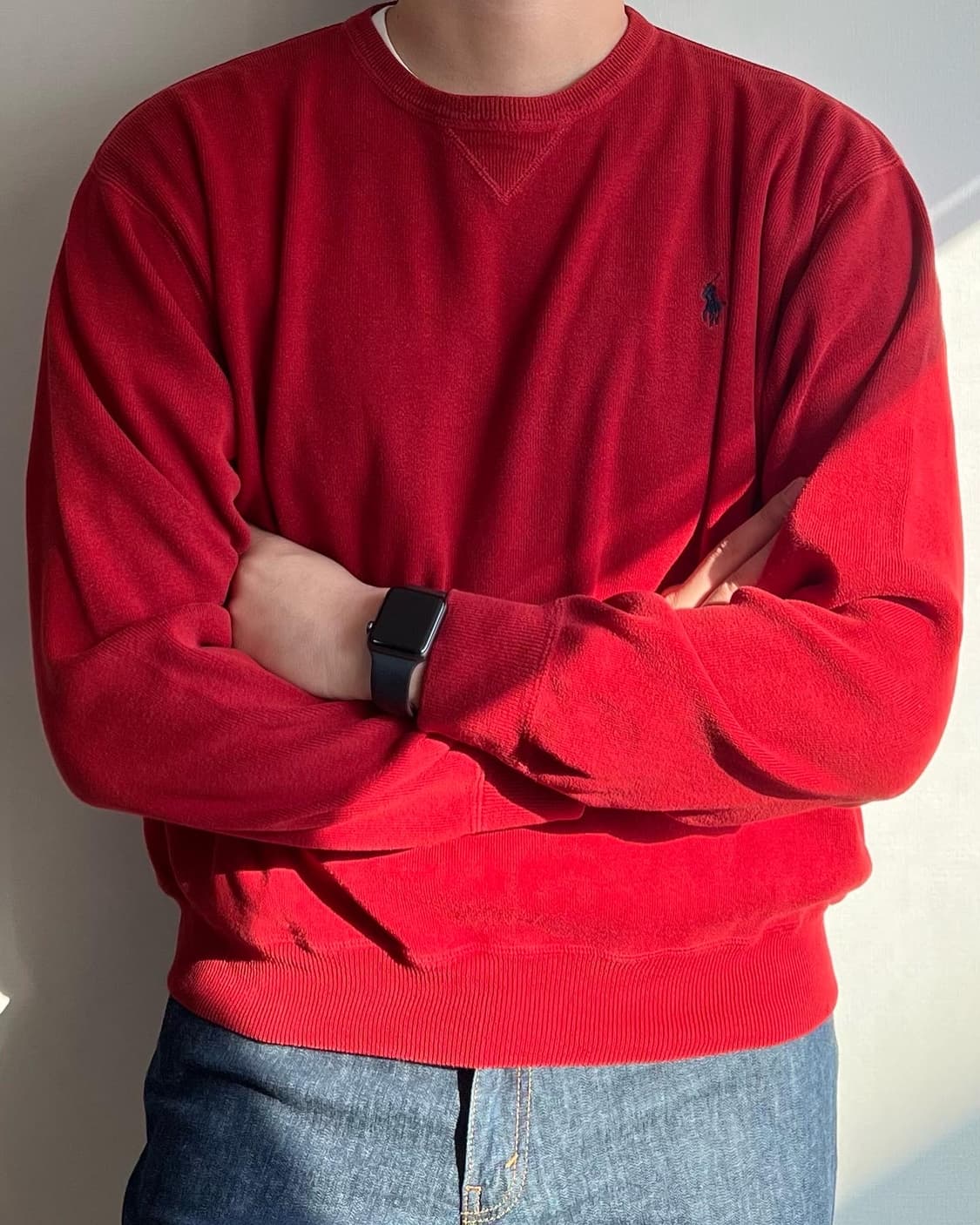 폴로 라운드 니트 XL 상품이미지1