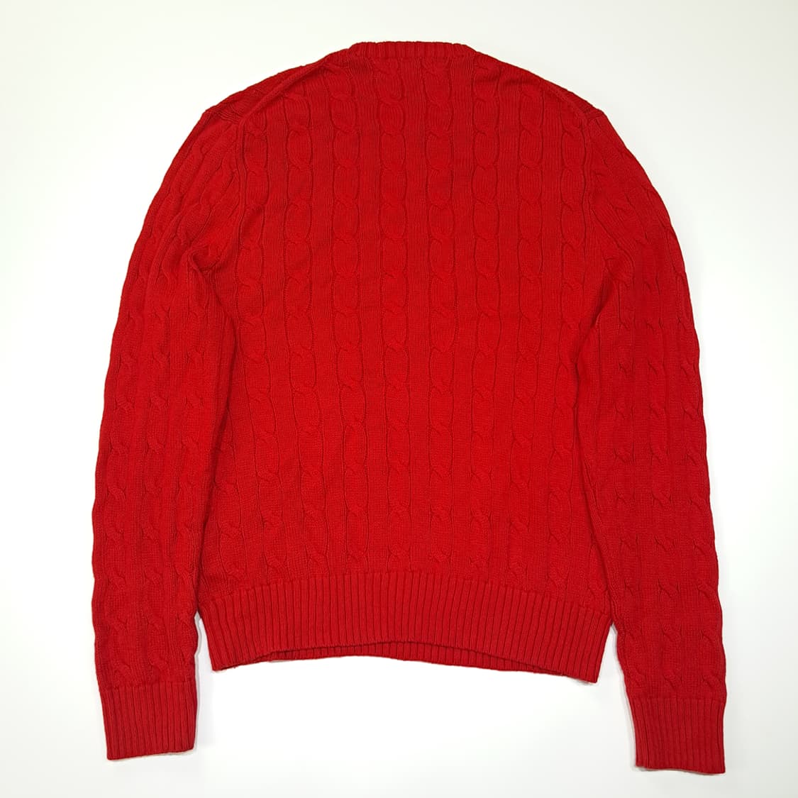 CL011 M 폴로 랄프로렌 100% 코튼 케이블 니트 - 시그니처 레 상품이미지6