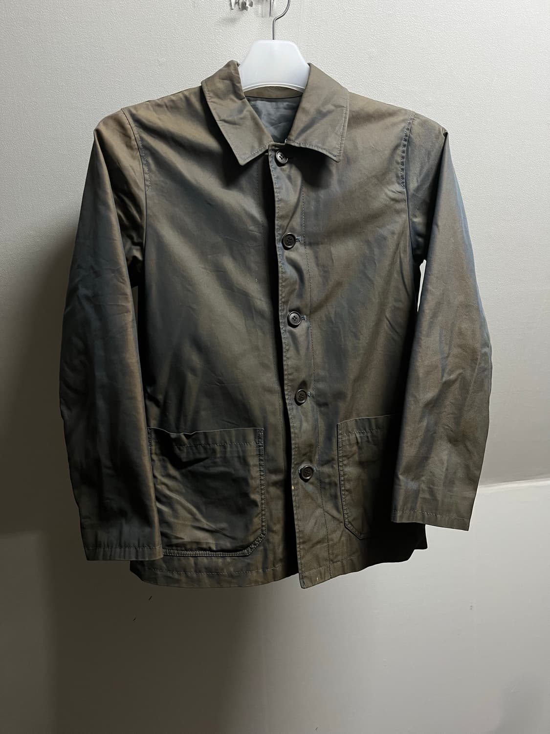 Vintage 코팅 코튼 자켓 상품이미지2