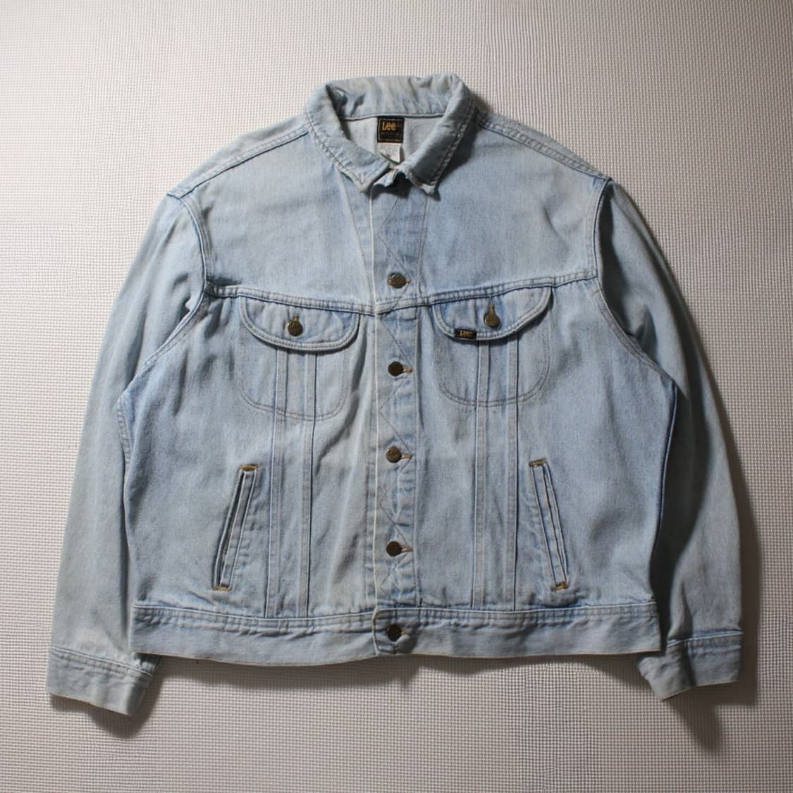 80‘s LEE x Hard Rock Cafe 데님 자켓 L021 상품이미지1