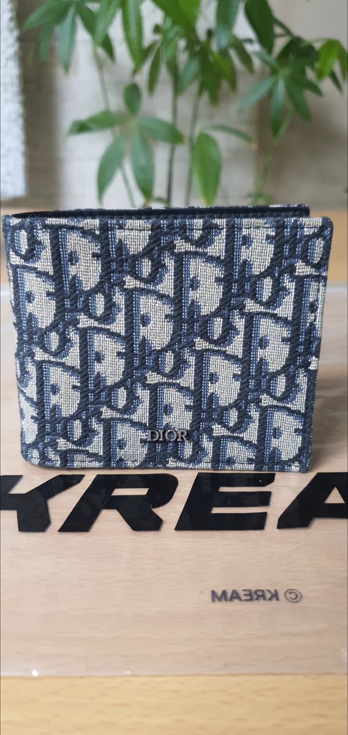 디올 오블리크 반지갑/지갑 정품S급(감정O) 상품이미지2