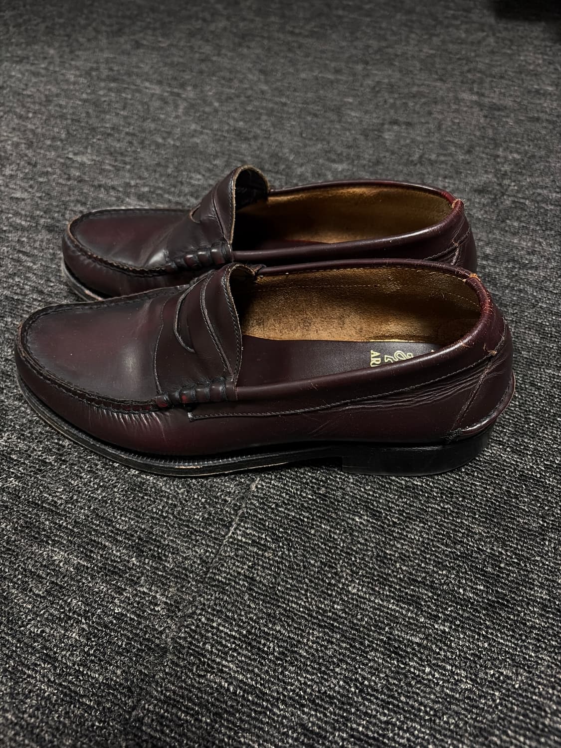 Johnston& Murphy 다크 버건디 페니로퍼 상품이미지2