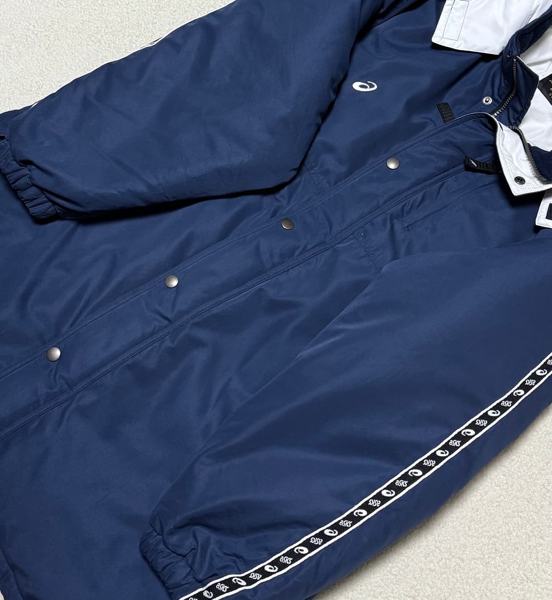 아식스 네이비 돕바 집업 상품이미지6