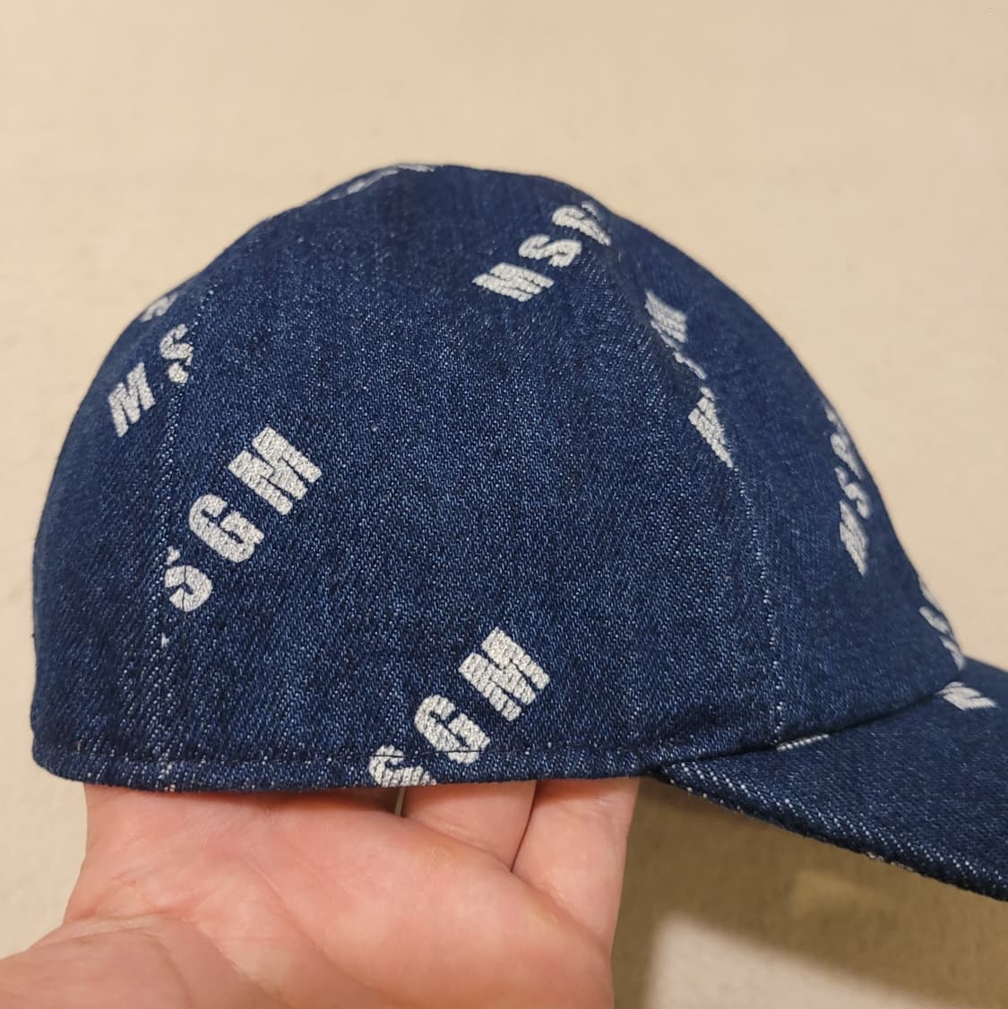 MSGM 데님 로고 볼캡 F 상품이미지4