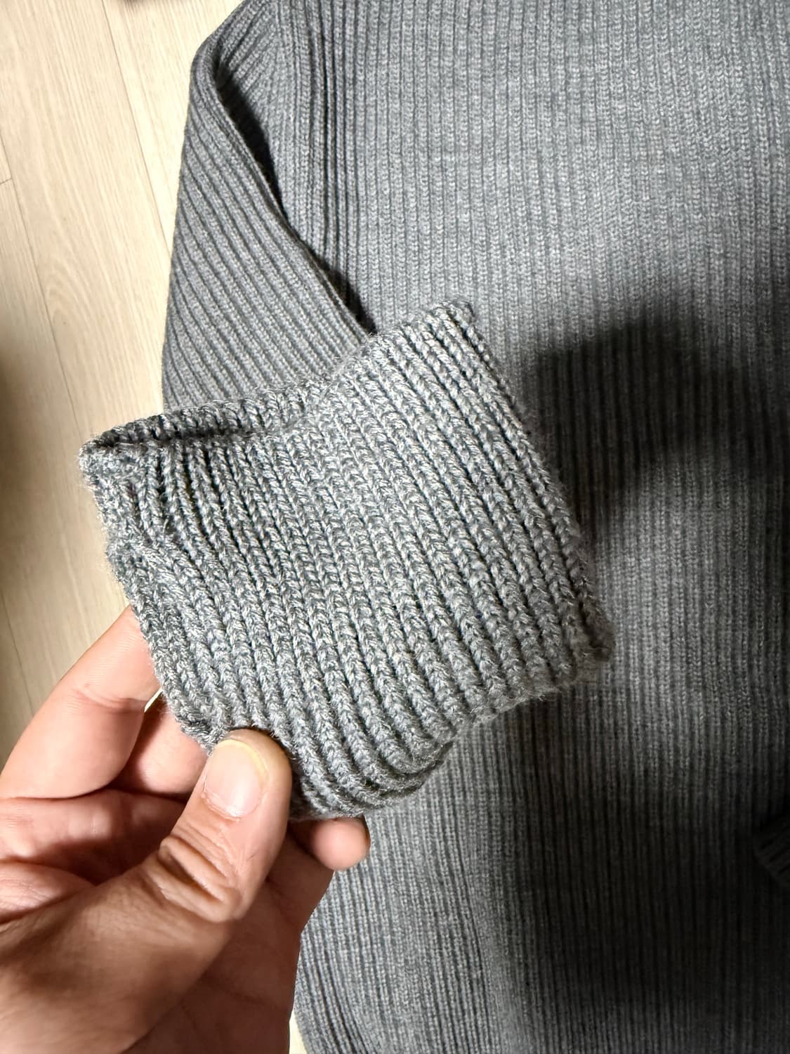 안데르센안데르센 ANDERSEN 네이비 터틀넥 상품이미지2