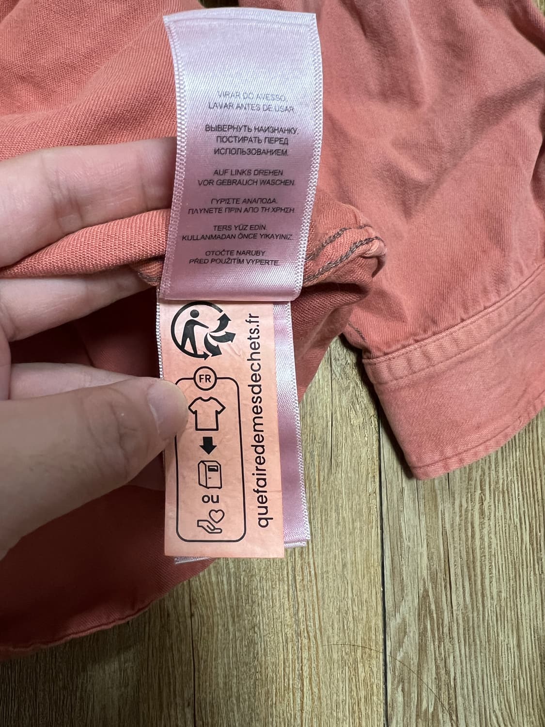 택포22) RRL 더블알엘 가먼트 다잉 워크셔츠 L 새상품 상품이미지8