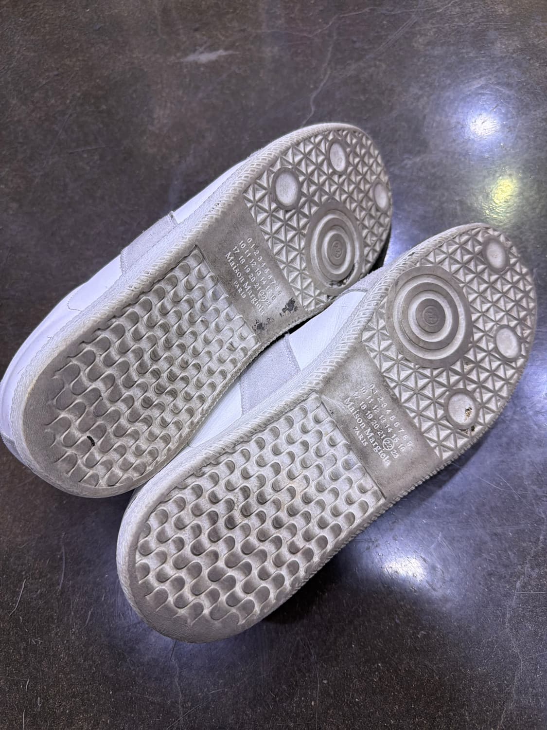 메종 마르지엘라 독일군 스니커즈 화이트 41.5 상품이미지8