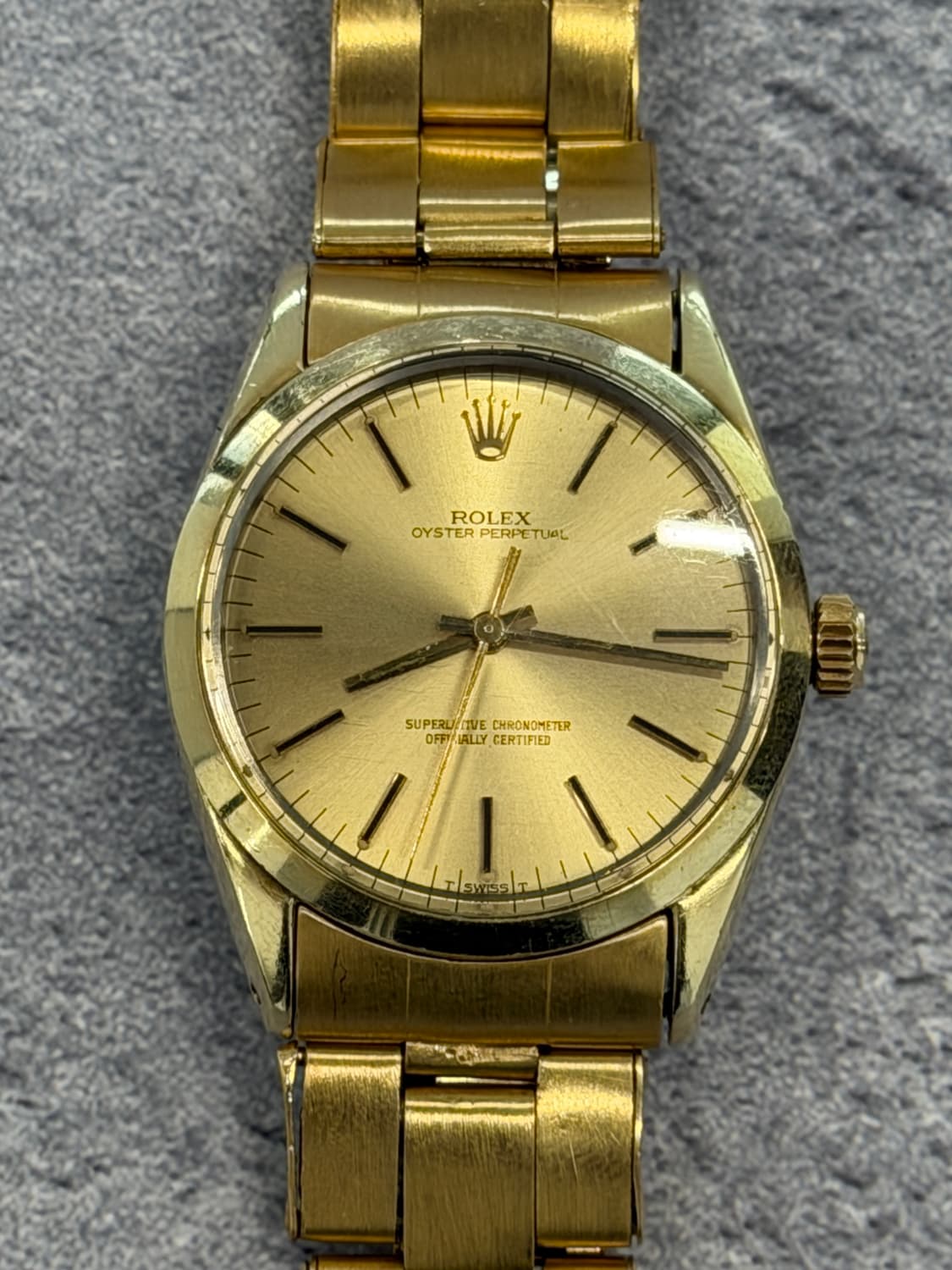 로렉스 오이스터 퍼페추얼 1024 빈티지 시계 판매합니다. 상품이미지1