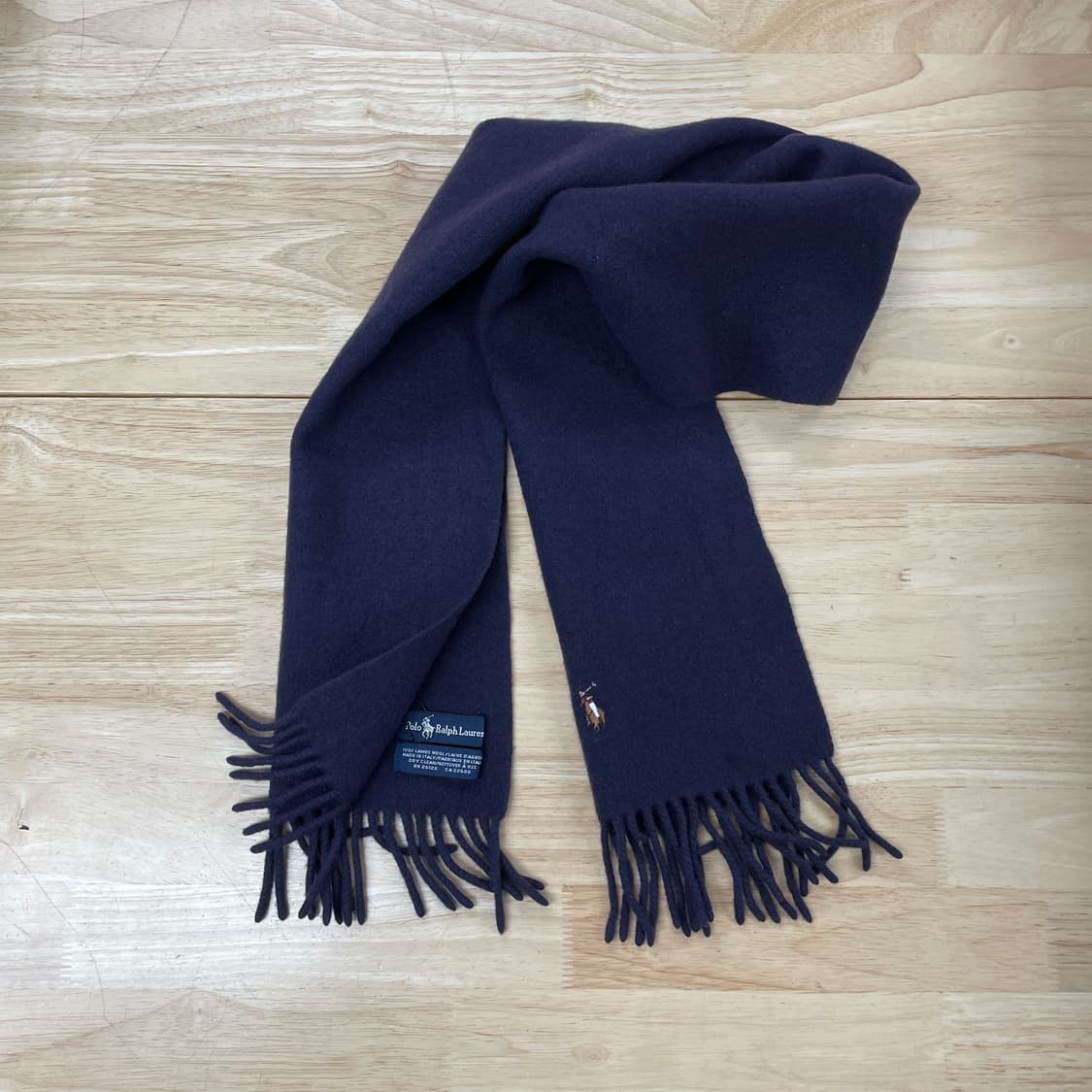 폴로 랄프로렌 퍼플 머플러 상품이미지1